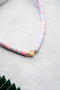 Heliophilia Silver Collar KL-0861 Multicolor con Colgante de Trébol